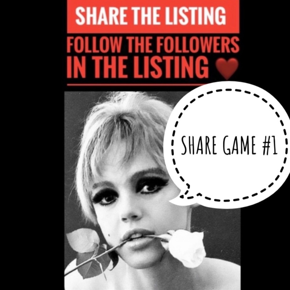 FOLLOW GAME 🌹 Like/Share/follow